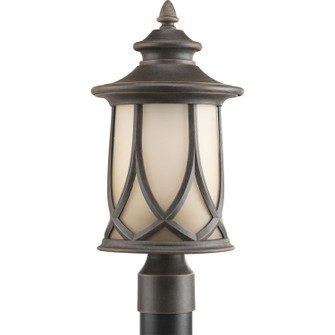 Resort One Light Post Lantern in Aged Copper (54|P6404-122)