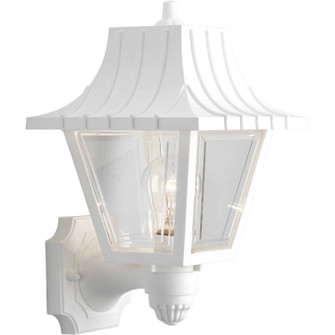 Mansard One Light Wall Lantern in White (54|P5814-30)