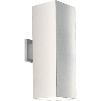 Square Two Light Wall Lantern in White (54|P5644-30)