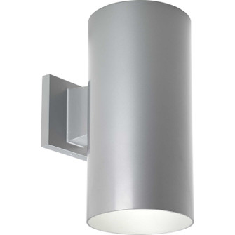 Cylinder One Light Wall Lantern in Metallic Gray (54|P5641-82)