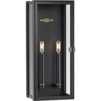 Stature Two Light Wall Lantern in Oil Rubbed Bronze (54|P560269-108)