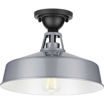 Cedar Springs One Light Semi Flush Mount in Metallic Gray (54|P550070-082)