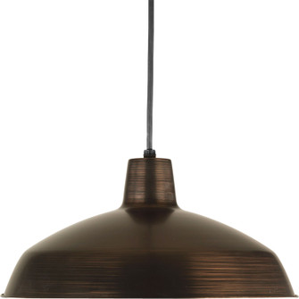 Metal Shade Pendant One Light Pendant in Venetian Bronze (54|P5094-74)