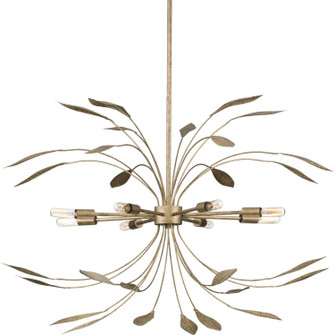 Mariposa Eight Light Pendant in Antique Gold (54|P500416-168)