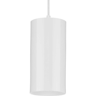 6In Cyl Rnds One Light Pendant in White (54|P500356-030)