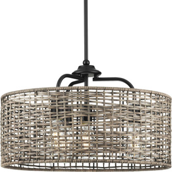 Lavelle Four Light Pendant in Matte Black (54|P500308-031)