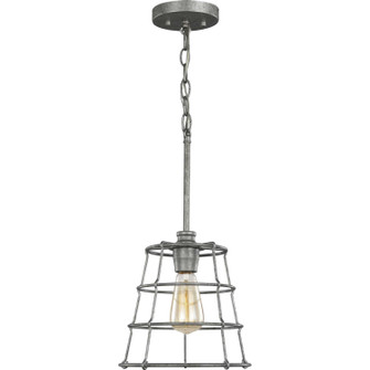 Chambers One Light Mini Pendant in Galvanized (54|P500281-141)