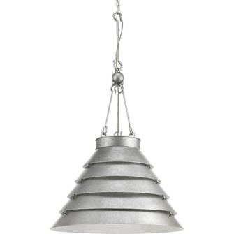 Point Dume-Surfrider Three Light Pendant in Galvanized Finish (54|P500200-141)