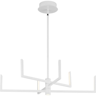 Pivot LED LED Chandelier in Satin White (54|P400260-028-30)