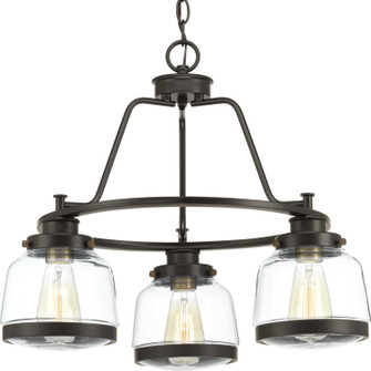 Judson Three Light Chandelier in Antique Bronze (54|P400057-020)