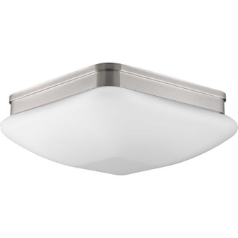 Appeal - Opal Three Light Flush Mount in Brushed Nickel (54|P3992-09)