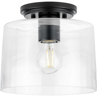 Adley One Light Flush Mount in Matte Black (54|P350213-31M)