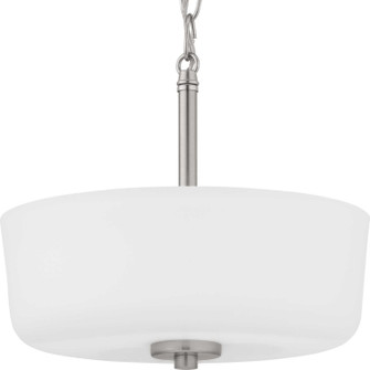 Tobin Two Light Semi-Flush Convertible in Brushed Nickel (54|P350137-009)