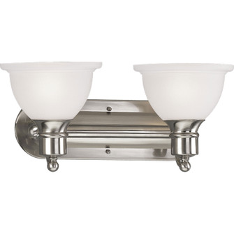 Madison Two Light Bath Bracket in Brushed Nickel (54|P3162-09)