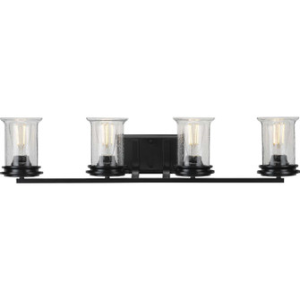 Winslett Four Light Bath in Black (54|P300275-031)