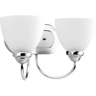 Heart Two Light Bath Bracket in Polished Chrome (54|P2915-15)