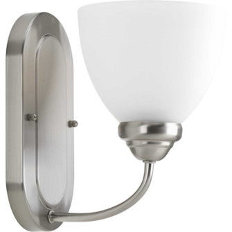 Heart One Light Bath Bracket in Brushed Nickel (54|P2913-09)