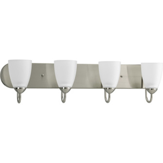 Gather Four Light Bath in Brushed Nickel (54|P2709-09)