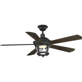 Smyrna 52''Ceiling Fan in Forged Black (54|P2576-8030K)