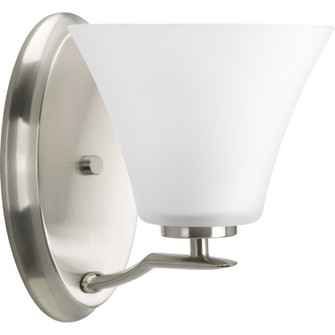 Bravo One Light Bath Bracket in Brushed Nickel (54|P2004-09)