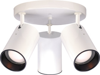 Three Light Flush Mount in White (72|SF76-416)