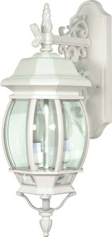Central Park Three Light Outdoor Wall Lantern in White (72|60-891)