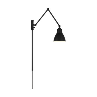 Fulton One Light Swing Arm Wall Lamp in Matte Black (72|60-7366)