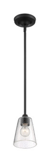Bransel One Light Mini Pendant in Matte Black (72|60-7280)