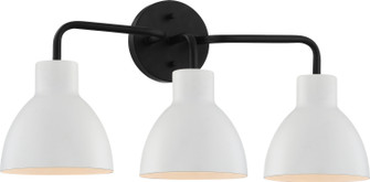 Sloan Three Light Vanity in Matte Black (72|60-6786)