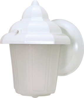 One Light Wall Lantern in White (72|60-3466)