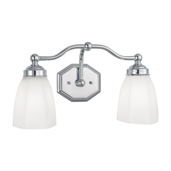 Trevi 2 Light Sconce Two Light Wall Sconce in Chrome (185|8319-CH-HXO)