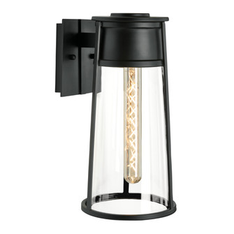 Cone One Light Wall Sconce in Matte Black (185|1245-MB-CL)