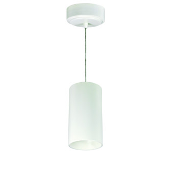 Cylinder Ilene 25W Ilene Cyl Pendant 60/38/25 in White (167|NYLM-3C27XWWLE4)