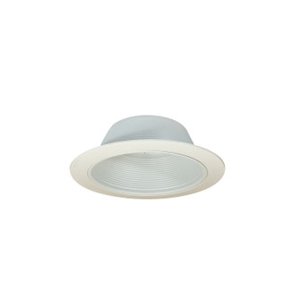 Recessed 6'' Br/Par30 Stepped Baffle W/ Plastic Oversized Ring in White (167|NTM-31OV)