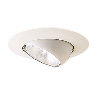 Rec Inc 6'' Trim 6'' Br/Par30 Eyeball W/ Metal Trim in White (167|NT-28)