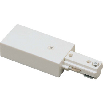 Track Syst & Comp-2 Cir Live End Feed, 2 Circuit Track, Right Polarity in White (167|NT-2316W/R)