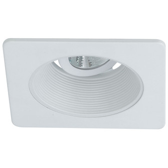 Rec Lv 4'' Square Trim 4'' Baffle, Sq Trim in White (167|NL-4810WW)