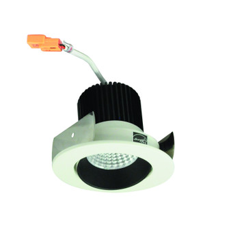 Rec Iolite 2'' Round Cone Reg. Adjustable, in Black Reflector / White Flange (167|NIOB-2RC50XBW/10)