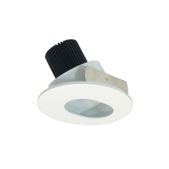 Rec Iolite Adjustable Trim in Black Slot Aperture / Matte Powder White Flange (167|NIO-4RSL50XBMPW/HL)