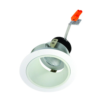 4'' Adj. Round Deep Regress in White Reflector / White Flange (167|NIO-4RD40XWW/10)