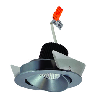 Rec Iolite 4'' Adj. Round Cone Regressed in Natural Metal Reflector / Natural Metal Flange (167|NIO-4RC50XNN)