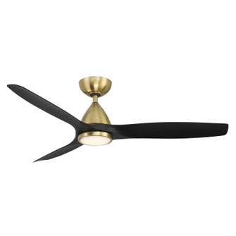Skylark 54''Ceiling Fan in Soft Brass/Matte Black (441|FR-W2202-54L27SBMB)