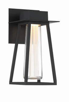 Avant Garde LED Outdoor Wall Sconce in Black (281|WS-W17912-BK)