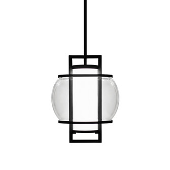 Lucid LED Outdoor Pendant in Black (281|PD-W74615-BK)