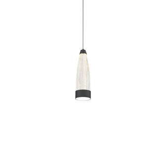 Mystic LED Mini Pendant in Black (281|PD-11912-BK)