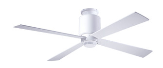 Lapa Flush 50''Ceiling Fan in Gloss White (201|LAP-FM-GW-50-WH-NL-003)