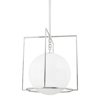 Frankie One Light Pendant in Polished Nickel (428|H648701L-PN)