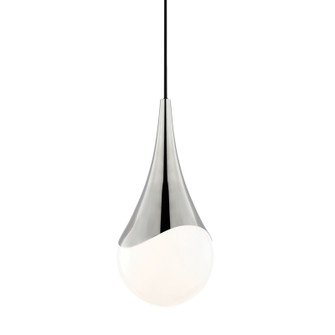Ariana One Light Pendant in Polished Nickel (428|H375701S-PN)