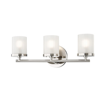 Ryan Three Light Bath and Vanity in Polished Nickel (428|H239303-PN)