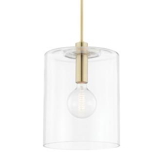 Neko One Light Pendant in Aged Brass (428|H108701L-AGB)